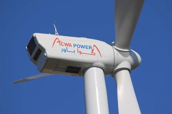 Установлены три ветряные турбины для ВЭС ACWA Power в Азербайджане