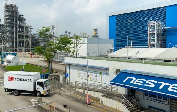 Neste и DB Schenker тестируют «зеленое» дизтопливо в Сингапуре
