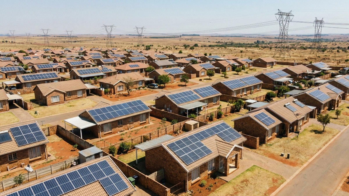 Солнечный бум в ЮАР: частная генерация выросла на 190% за три года