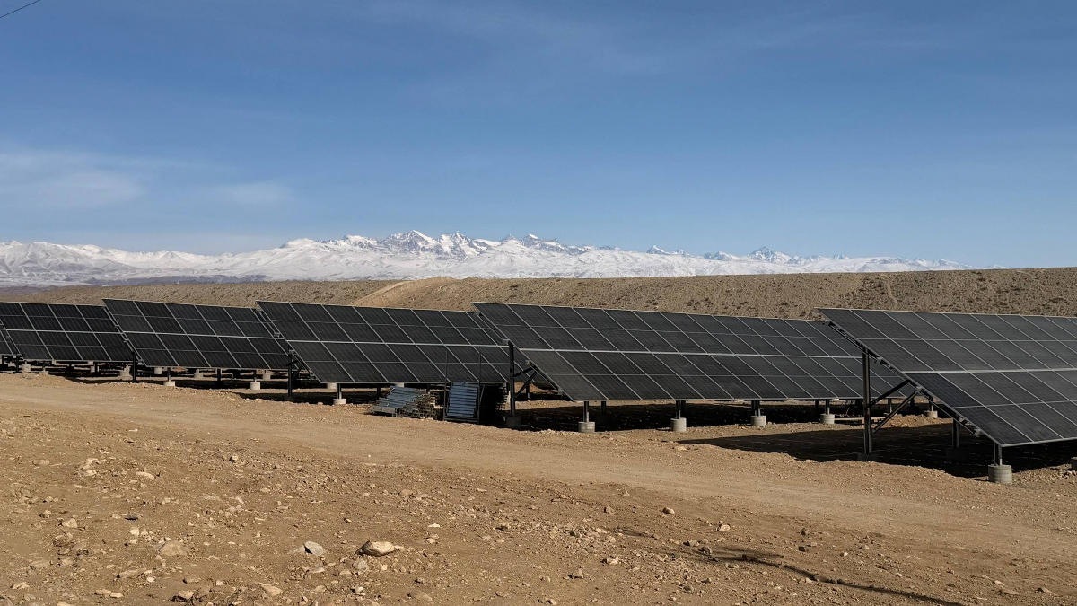 В Кыргызстане готовят к вводу новые мощности солнечной генерации