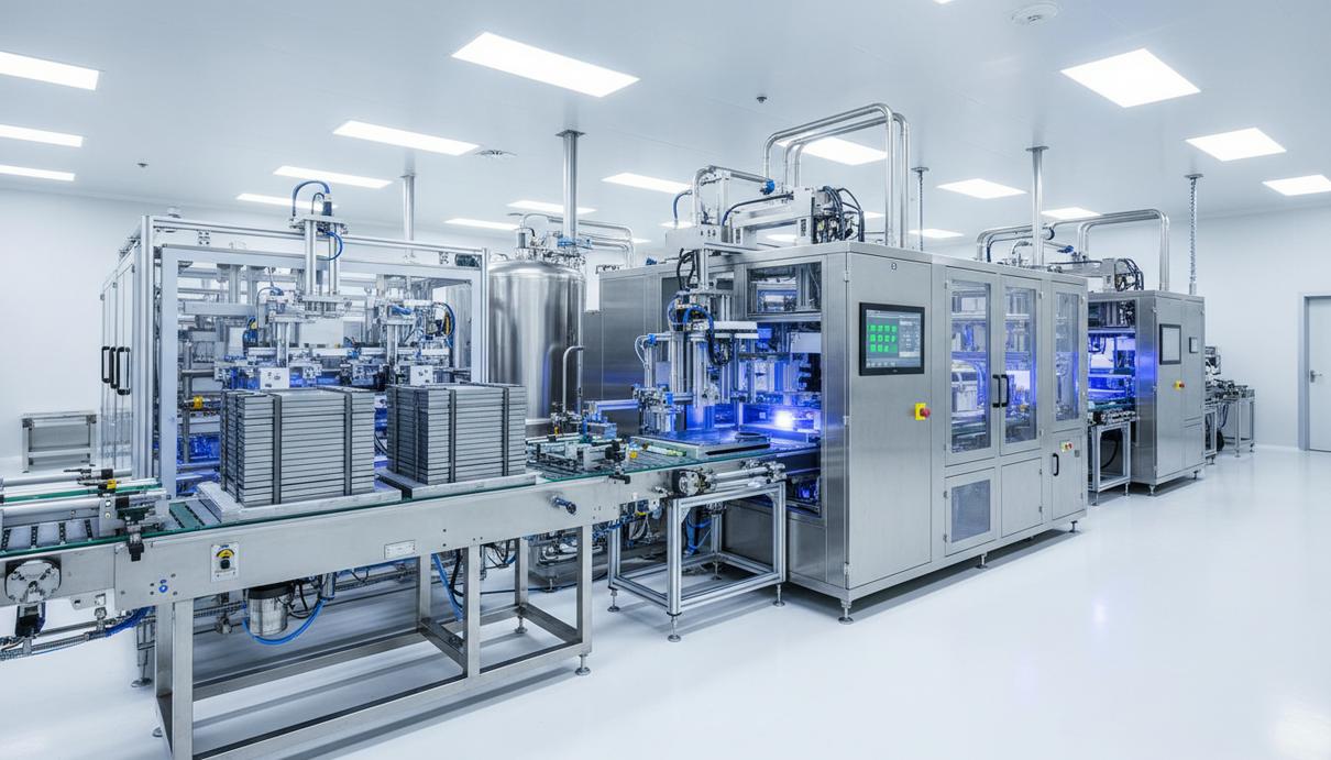 Великобритания инвестирует 86,5 млн фунтов в производство электролизеров Автоматизированная производственная линия на современном заводе по выпуску оборудования для водородной энергетики